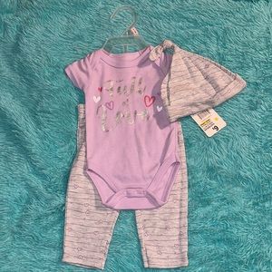 Infant girls three piece outfit
